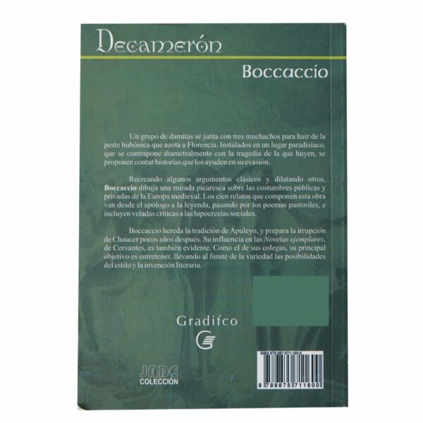 Libro Decamerón GRADIFCO 702 Páginas - Imagen 2