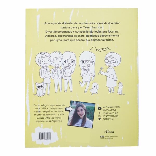 Libro El Mundo De Lyna El Team Anormal ALTEA 71 Páginas - Imagen 2