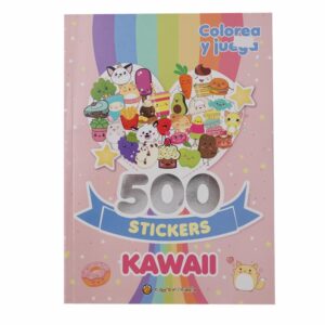 Libros 500 Stickers Kawaii GUADAL 32 Páginas