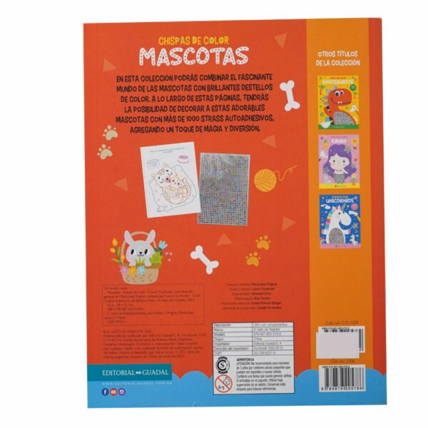 Libros Chispas De Color Mascotas EL GATO DE HOJALATA 10 Páginas - Imagen 2