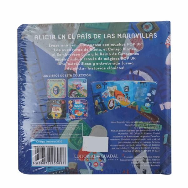 Libro Alicia En El País De Las Maravillas EL GATO DE HOJALATA 154 Páginas - Imagen 2