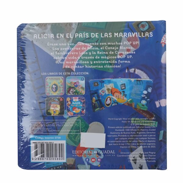 Libro Alicia En El País De Las Maravillas EL GATO DE HOJALATA 154 Páginas - Imagen 2
