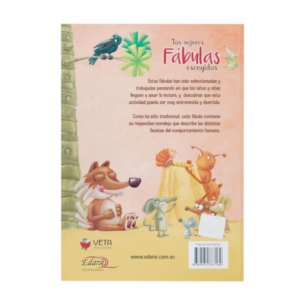 Libro Fabulas Escogidas VETA EDICIONES 64 Páginas - Imagen 2