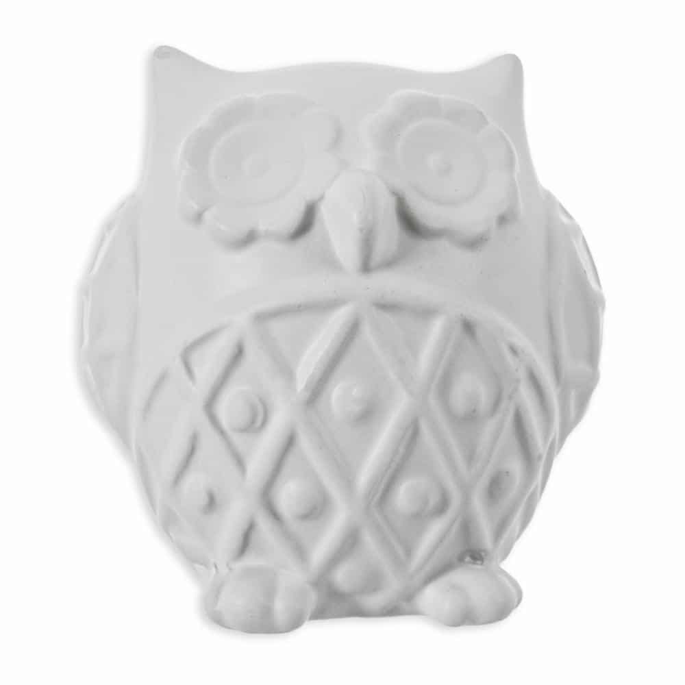 Figura Decorativa Búho Mate FREE HOME 1 Pieza