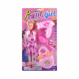 Muñeca Tipo Barbie PRETTY GIRL Incluye Accesorios