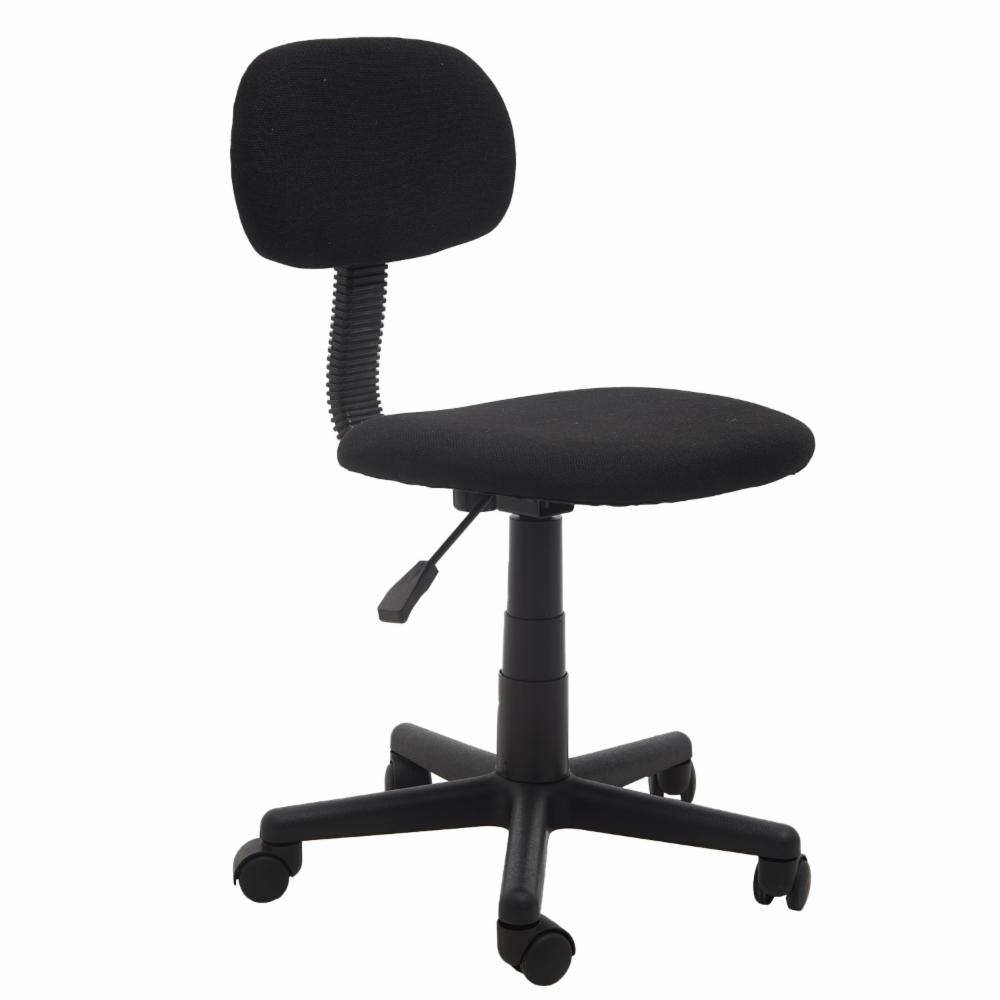 Silla De Oficina Básica Negro HY Textil - Imagen 3