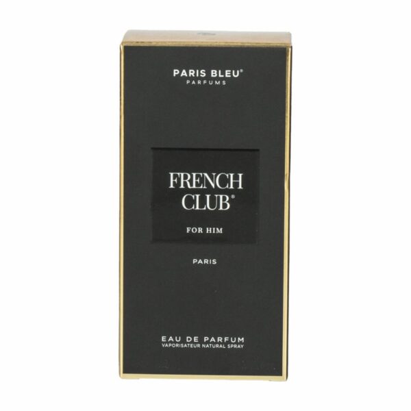 Fragancia Para Caballero French Club Eau De Parfum PARIS BLEU 90 Ml - Imagen 3
