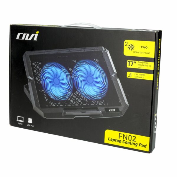 Ventilador Para Laptop FN02 OVI Hasta 17" - Imagen 2