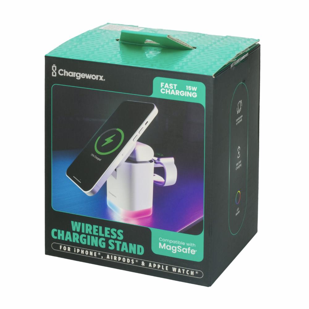 Estación De Carga Magsafe 3 En 1 CX5329WH CHARGE WORX 15 W - Imagen 4
