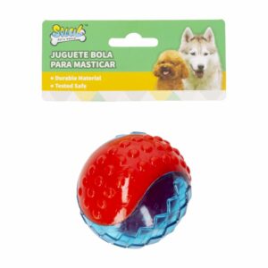 Juguete De Perro Bola Masticable SOLEIL PET'S WORLD 1 Pieza