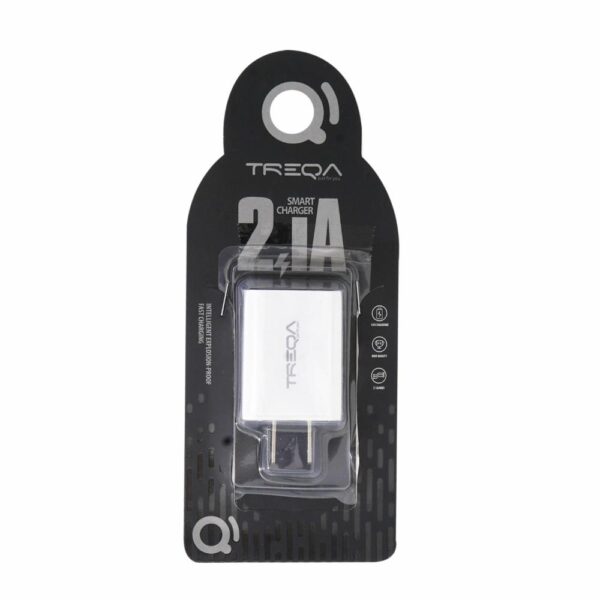 Cargador De Pared CH-601 USB TREQA 2.1 Amperios