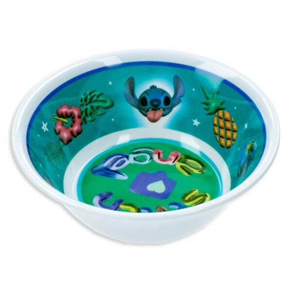 Plato Hondo De Melamina Diseño Stitch DISNEY 13 CM
