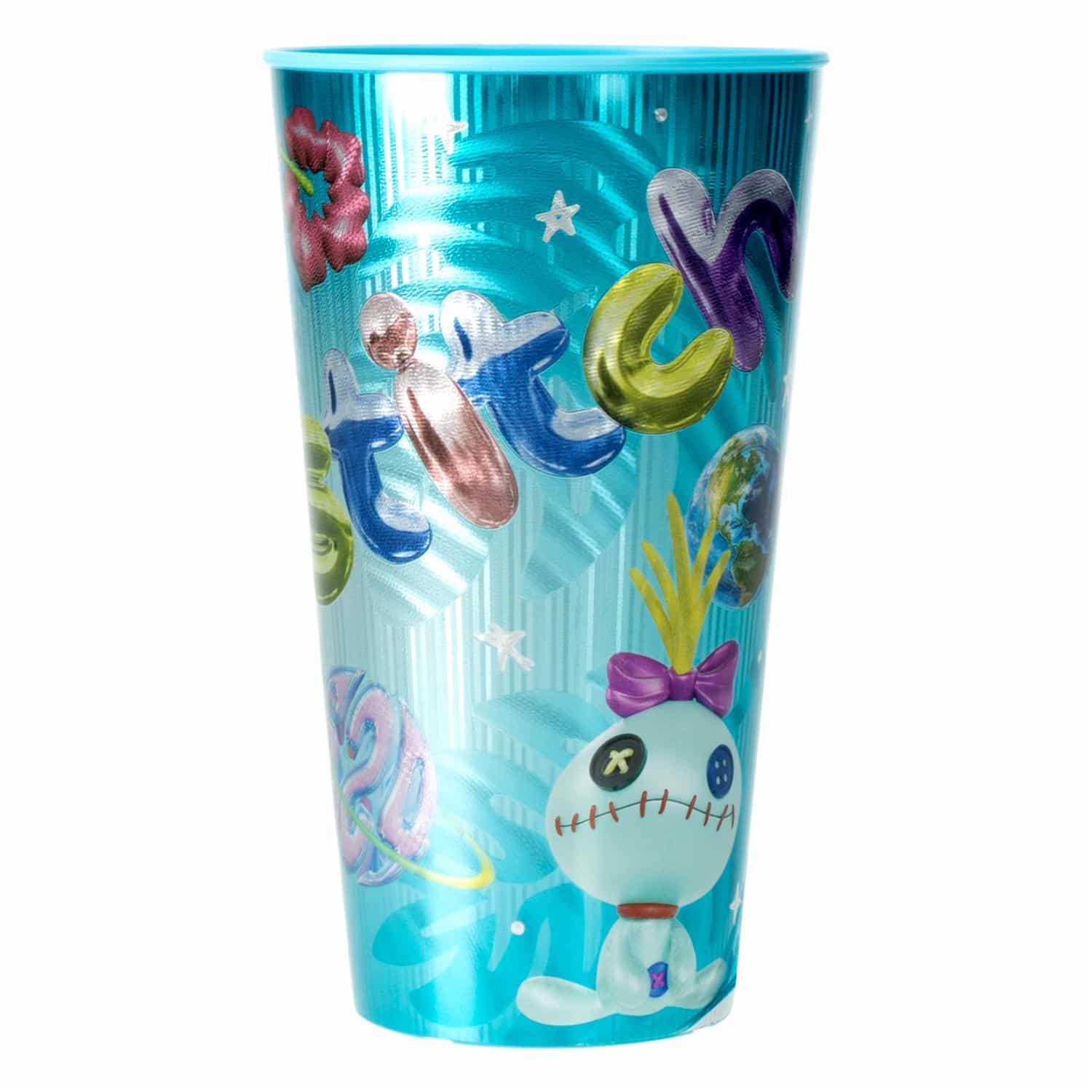 Vaso Plástico Metalizado Diseño Stitch DISNEY 600 ML - Imagen 2