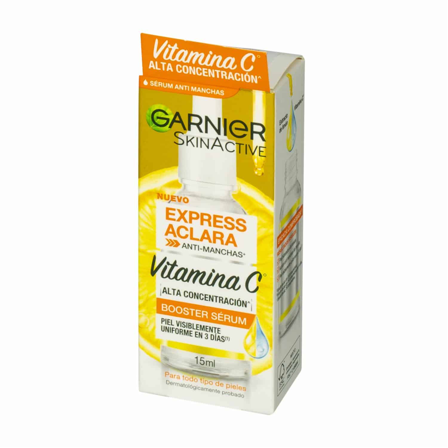 Serum Facial Anti Manchas Con Vitamina C GARNIER SKIN ACTIVE 15 Ml - Imagen 2