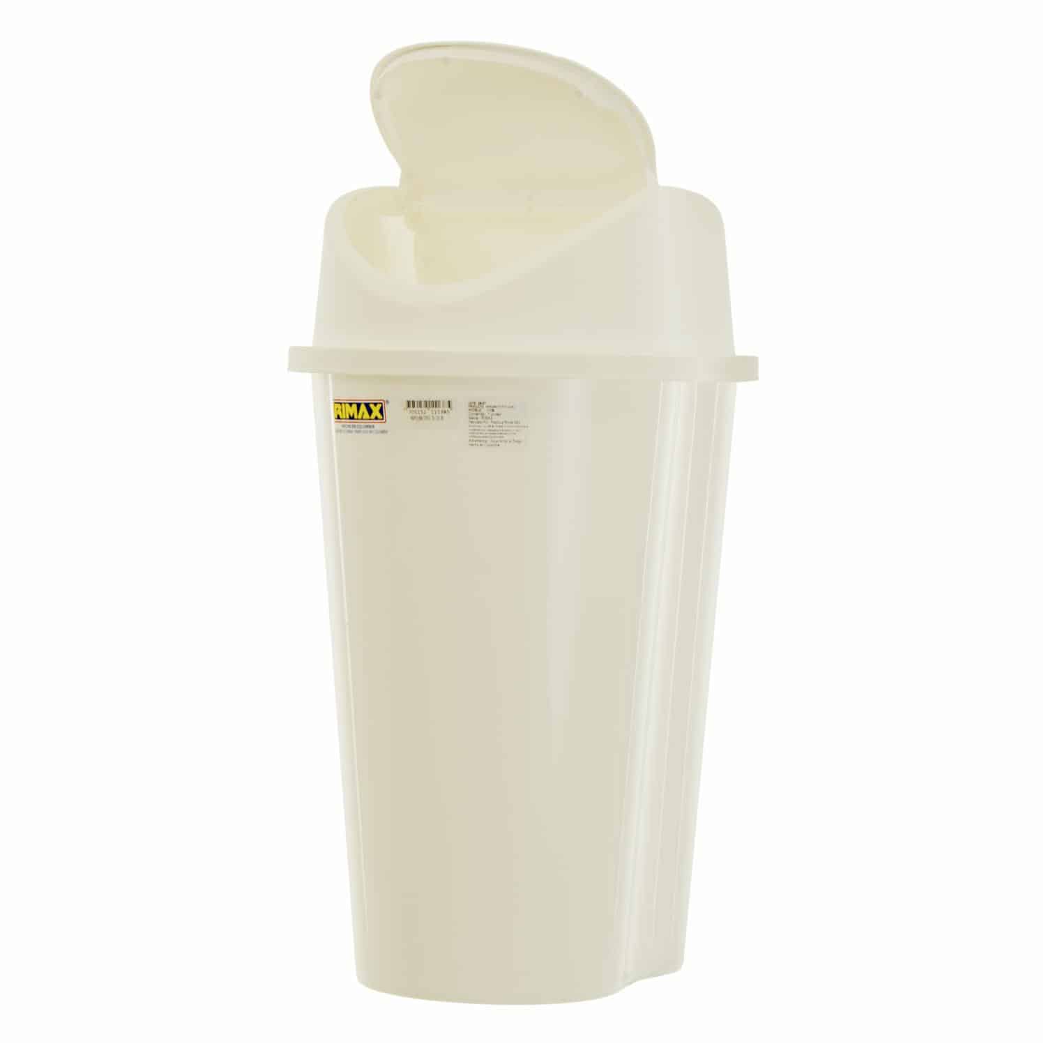 Papelera Style Tv Blanco RIMAX 10 L - Imagen 2