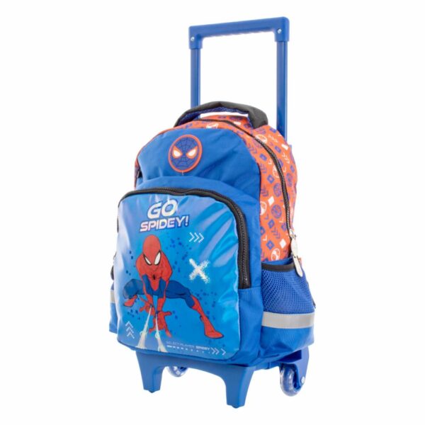 Mochila Escolar Trolley  Para Niño Diseño  Spiderman DISNEY 14" - Imagen 2