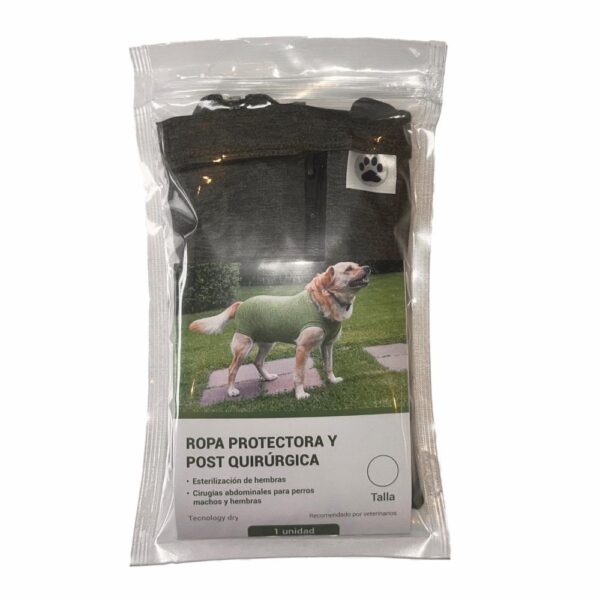 Ropa Para Perro Post Quirúrgica Y Esterilización HUELLAS Talla 6  8.0 - 10.0 Kilos - Imagen 2
