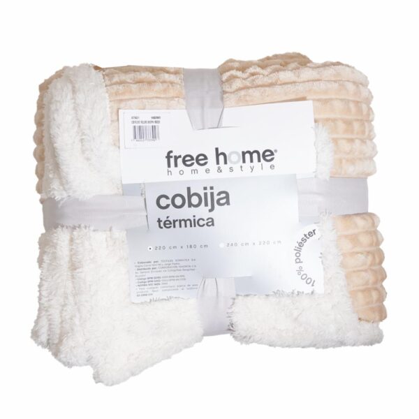 Cobija Velvet Relieve Sherpa Wafle Habano