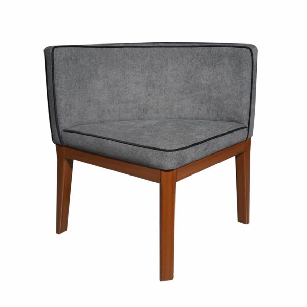 Juego De Comedor Elegante Plomo MUEBLES GALLARDO 4 Puestos - Imagen 4