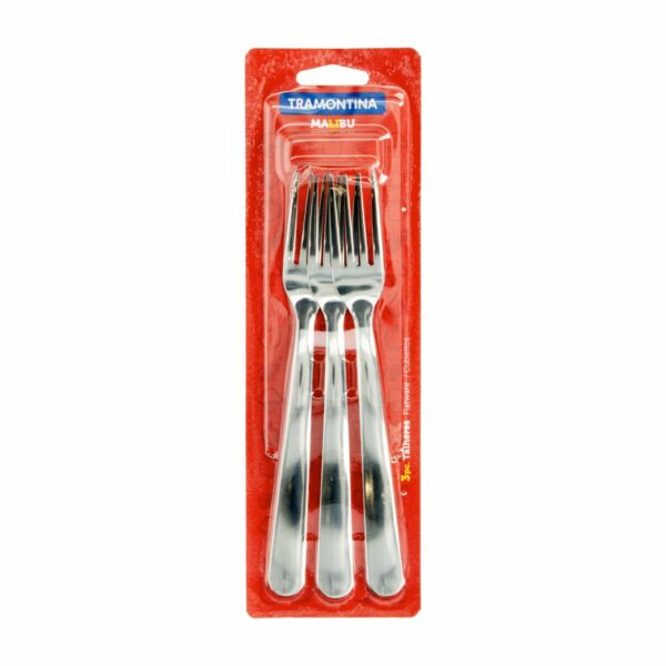 Set De Cubiertos Tenedores Para Mesa Malibú 3 Puestos TRAMONTINA 3 Piezas