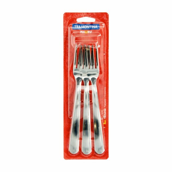 Set De Cubiertos Tenedores Para Mesa Malibú 3 Puestos TRAMONTINA 3 Piezas