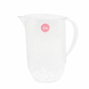 Jarra Con Tapa Wave Plástico Cristal COZA 2 Litros