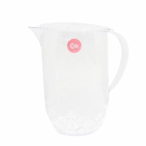 Jarra Con Tapa Wave Plástico Cristal COZZA 2 Litros