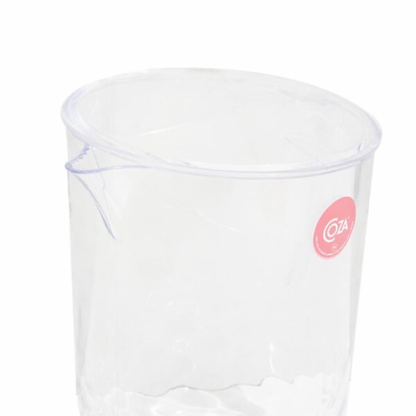 Jarra Con Tapa Wave Plástico Cristal COZZA 2 Litros - Imagen 2