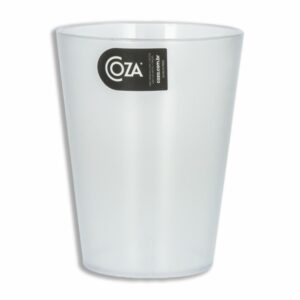 Vaso Plástico Casual Cónico Cristal 300 Ml COZA 20201/0009