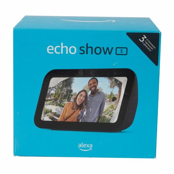 Echo Show 5 Charcoal AMAZON 3rd Generación - Imagen 3