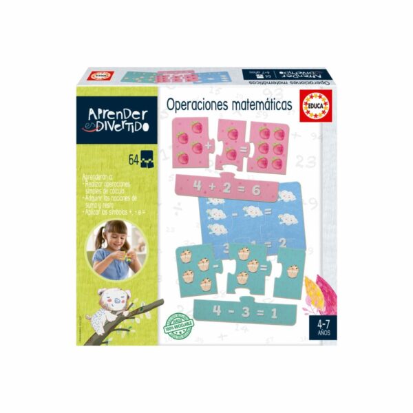 Juego Aprender Es Divertido EDUCA 64 Piezas