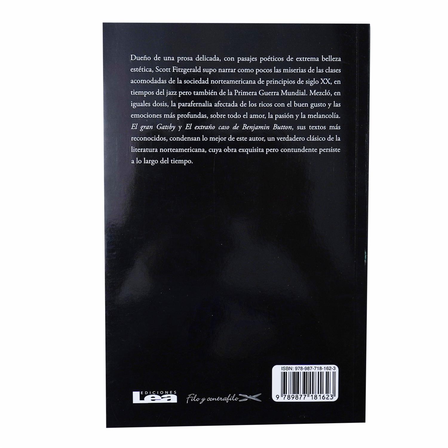 Libro El Gran Gatsby El Extraño Caso De Benjamín Button EDICIONES LEA 221 Páginas - Imagen 2