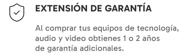 Extensión de garantía