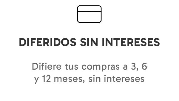 Diferido sin intereses