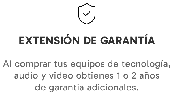 Extensión de garantía