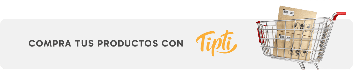 Compra tus productos con Tipti