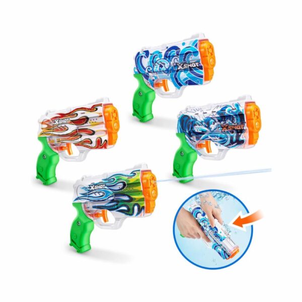 Pistola De Agua Fast Fill X SHOT 9 Metros - Imagen 2