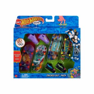 Set De 4 Skate De Mano HOT WHEELS Modelos Surtidos