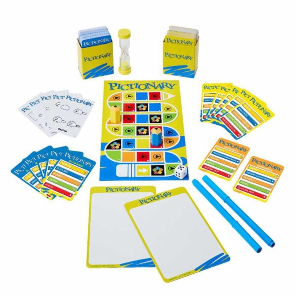 Juego De Mesa Pictionary 40 Aniversario MATTEL 2 Equipos - Imagen 2