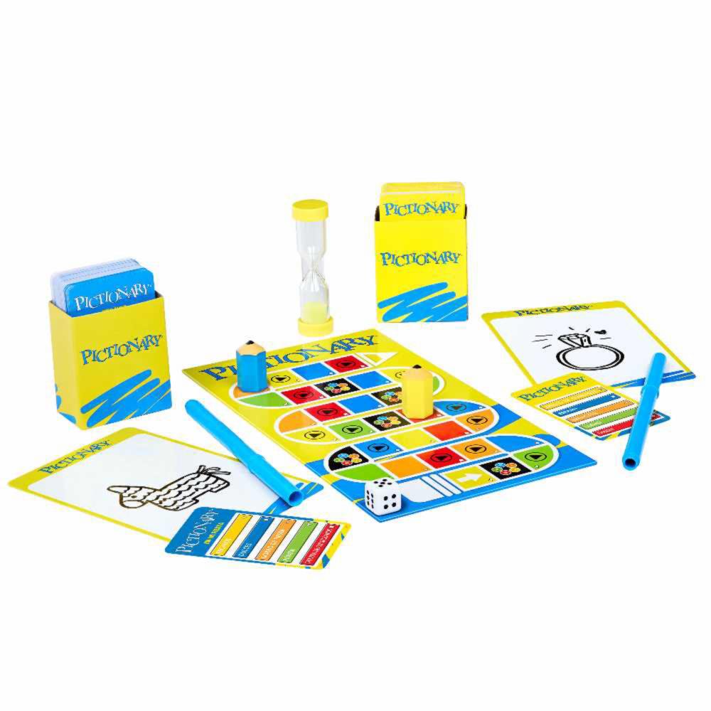 Juego De Mesa Pictionary 40 Aniversario MATTEL 2 Equipos - Imagen 4