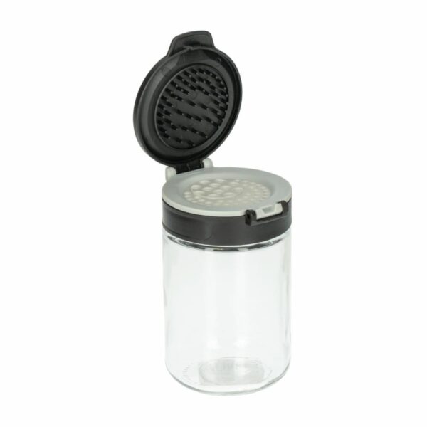 Condimentero Doble Tapa Transparente ELEMENTAL KITCHEN 200 ML - Imagen 2
