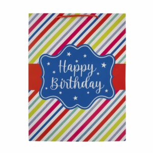 Funda De Regalo Diseño Feliz Cumpleaños X 4 Uds JIA 31 X 40 X 12 Cm