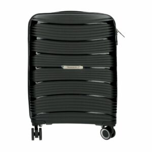 Maleta De Viaje Trolley Negra TRANSWORLD LUGGAGE 50.8 CM