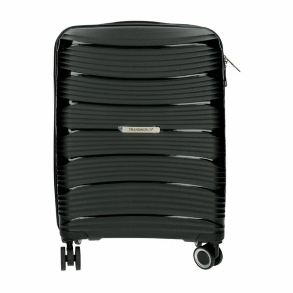 Maleta De Viaje Trolley Negra TRANSWORLD LUGGAGE 50.8 CM