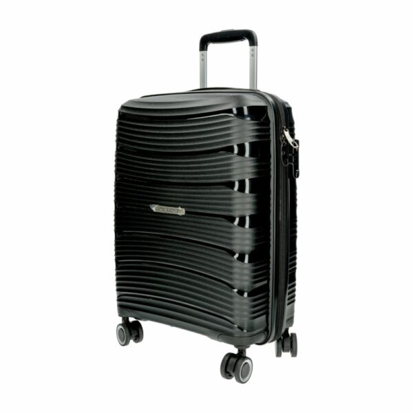 Maleta De Viaje Trolley Negra TRANSWORLD LUGGAGE 50.8 CM - Imagen 2