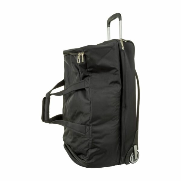 Maleta De Viaje Suave Trolley Negra TRANSWORLD LUGGAGE 72x37x36 Cm - Imagen 2
