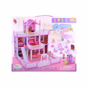 Casa De Muñecas Armable COTTAGE GIRL 201 Piezas