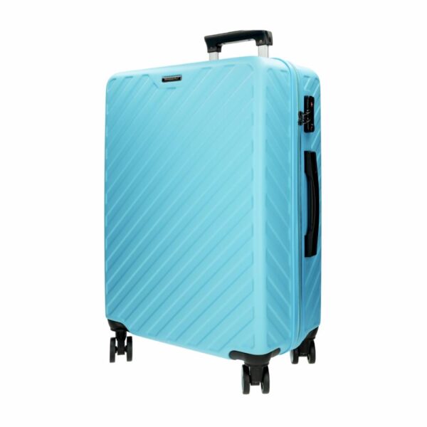 Maleta De Viaje Trolley Celeste TRANSWORLD LUGGAGE 71.12 CM - Imagen 2