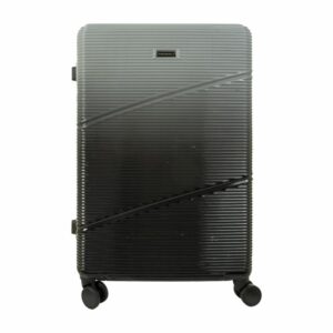 Maleta De Viaje Trolley Plateada TRANSWORLD LUGGAGE 78x48x31 Cm