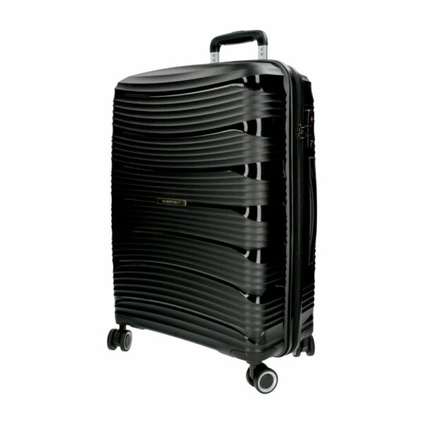 Maleta De Viaje Trolley Negra TRANSWORLD LUGGAGE 60.96 CM - Imagen 2